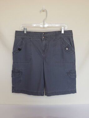 Sonoma Life + Style Cargo Skirt - Grey - Size 10
